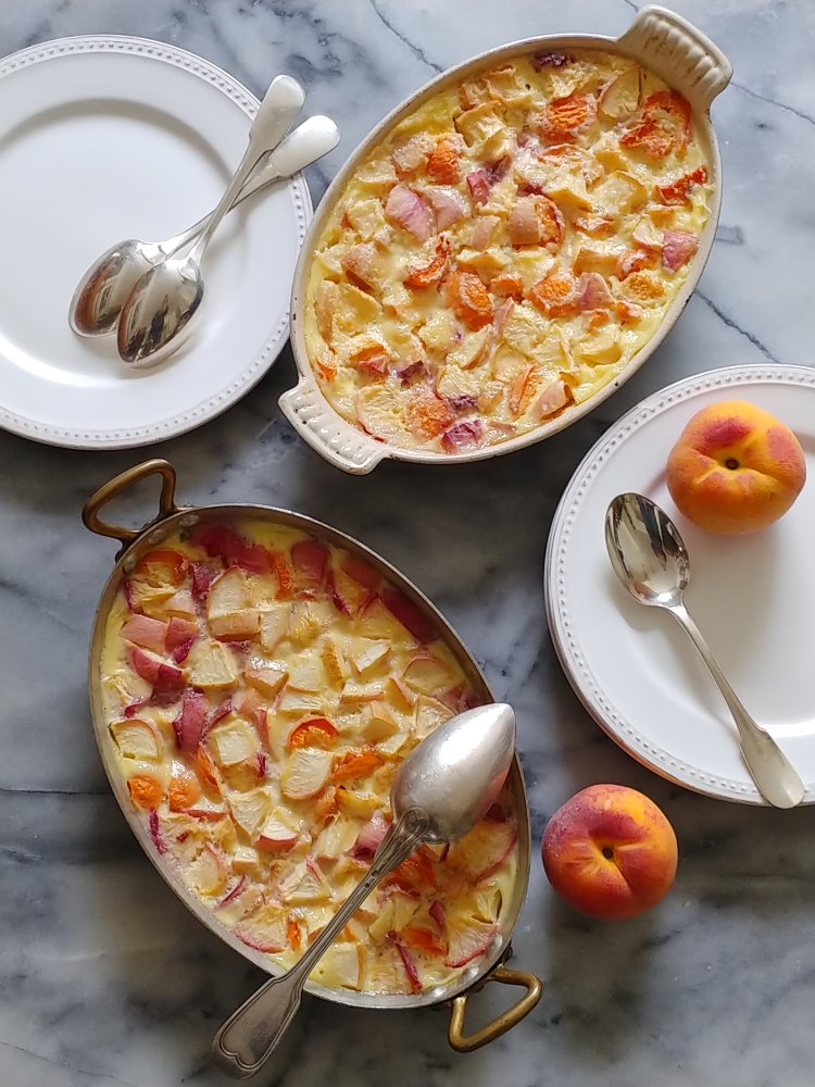 Stone Fruit Clafoutis