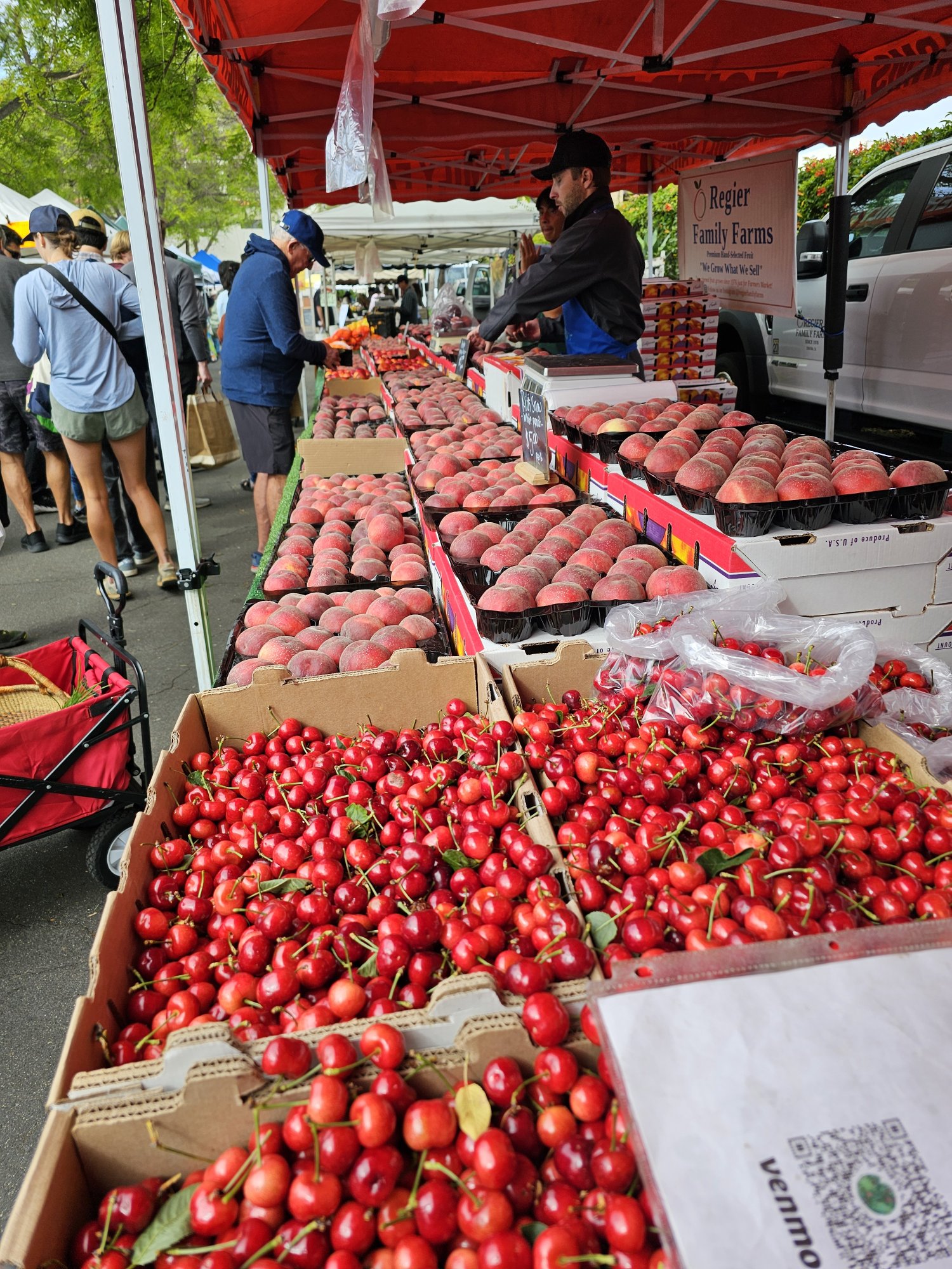 farmers market tour, cooking class and lunch