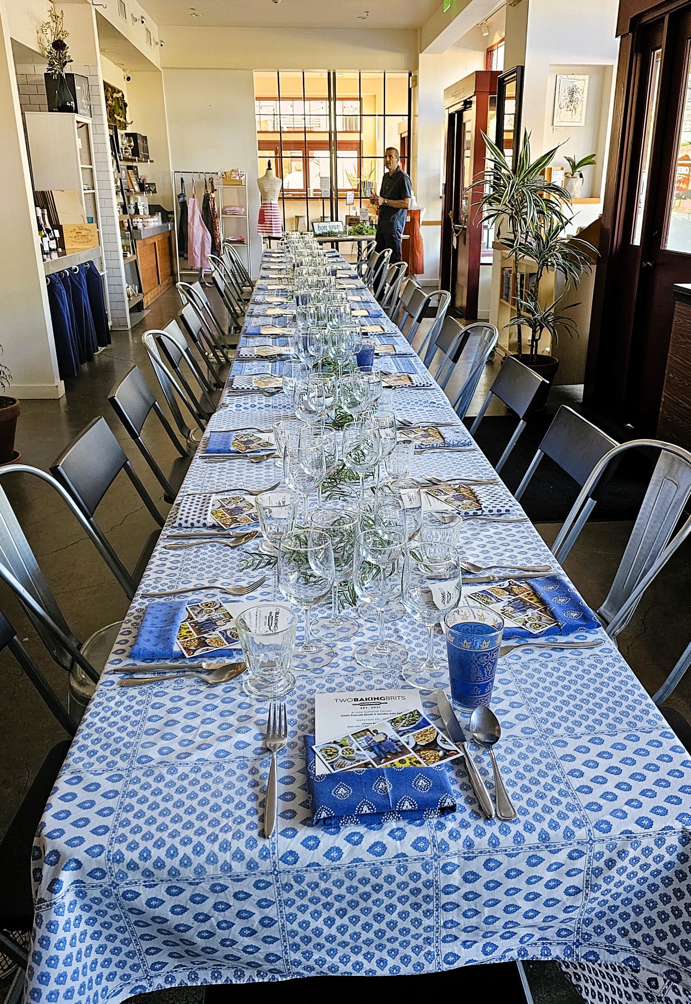 Two Baking Brits WInemaker Dinner with Clementine Carter Winery