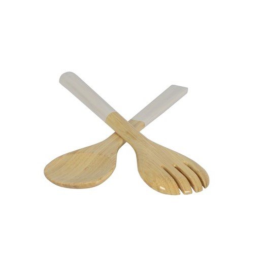 Provence Salad Servers - White