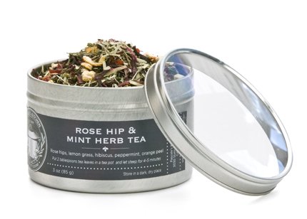 Rose Hip & Mint Herb Tea